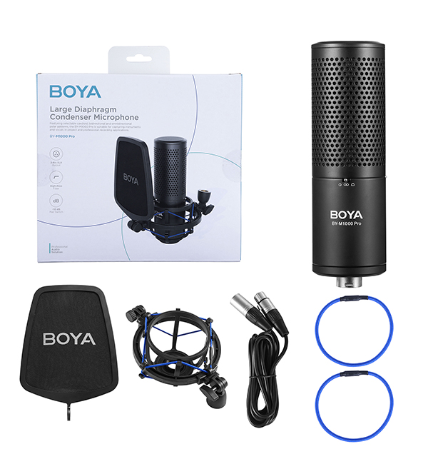BOYA BY-M1000 Pro Condenser Microphone With 3 Year Warranty