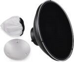 Beauty Dish 45cm Reflector with Honey Comb Grid