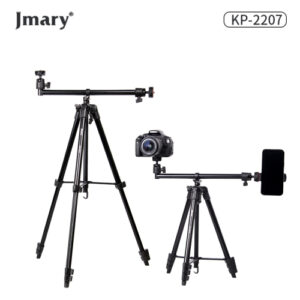 Jmary KP-2207 Overhead & Professional Vloging 2 in 1 Tripod