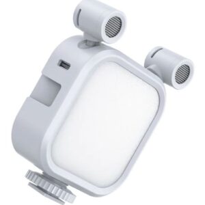 No.of LED : RGB(54pcs) , Bi(100pcs) Pick-up: Stereo/Mono/Front and Rear Microphone sensitivity :-42dB Signal -to-noise ration :> 72dB CCT :2500-9000K Battery capacity :4000 mAh rechargeable Charging port:Type-C Charging input:5V/2A Charging hour :abt 3 to 4 hours Using distamce :within 3 meters Net Weight :abt 240g Out of stock