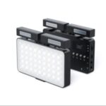 MAMEN SML-V02 Professional Double Microphone RGB & Bi-Color Led Pocket Camera fill light