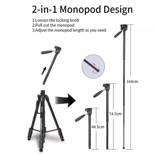 Jmary KP-2294 Professional Over Head Tripod