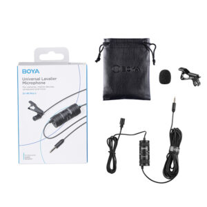 Boya BY-M1 Pro Ⅱ Universal Lavalier Microphone with 3 year warranty