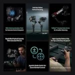 DJI RS 4, 3-Axis Gimbal Stabilizer for DSLR and Mirrorless Cameras