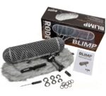 Rode Blimp Windshield and Rycote Shock Mount Suspension System for Shotgun Microphones