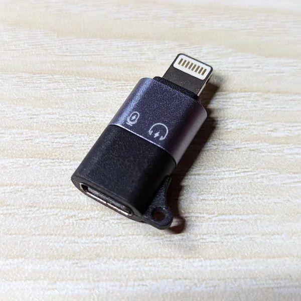 C type To I phone ( Lighting ) Port Converter For Microphone Connectivity