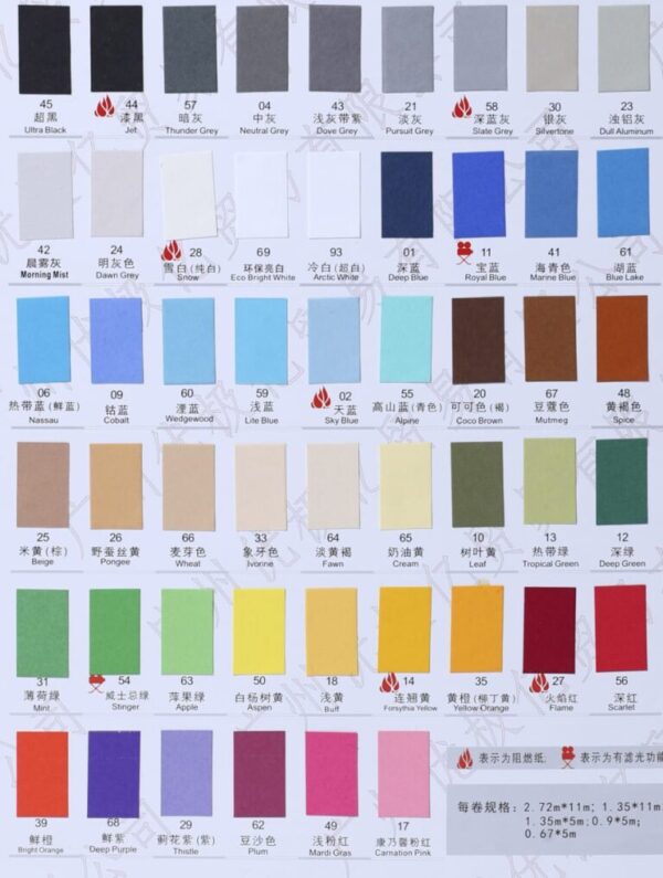 Backdrop Paper Roll Size 9x 36 Feet ( Color On Your Demand )